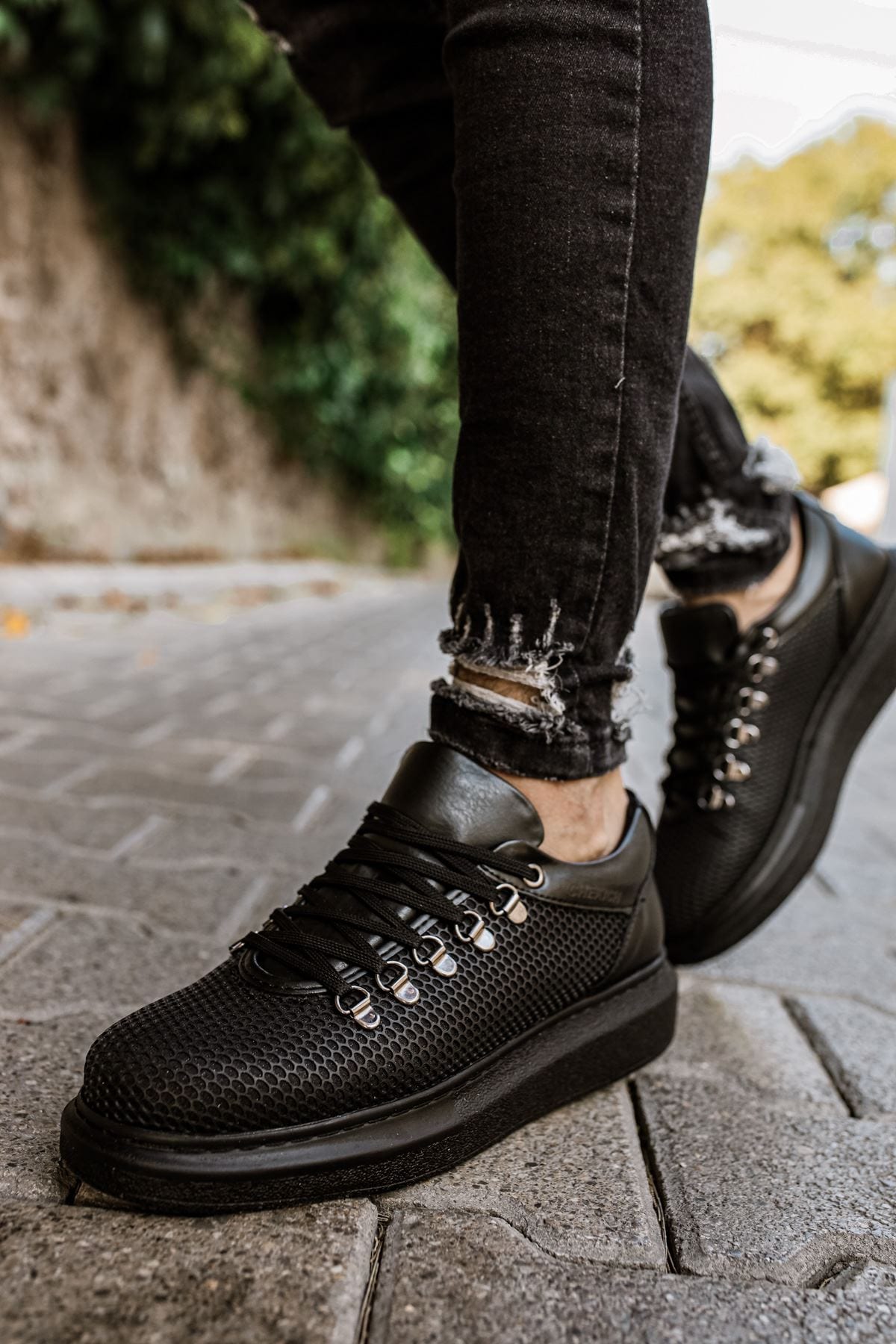 Chekich CH021 Black ST Male Sneakers – Zawwali