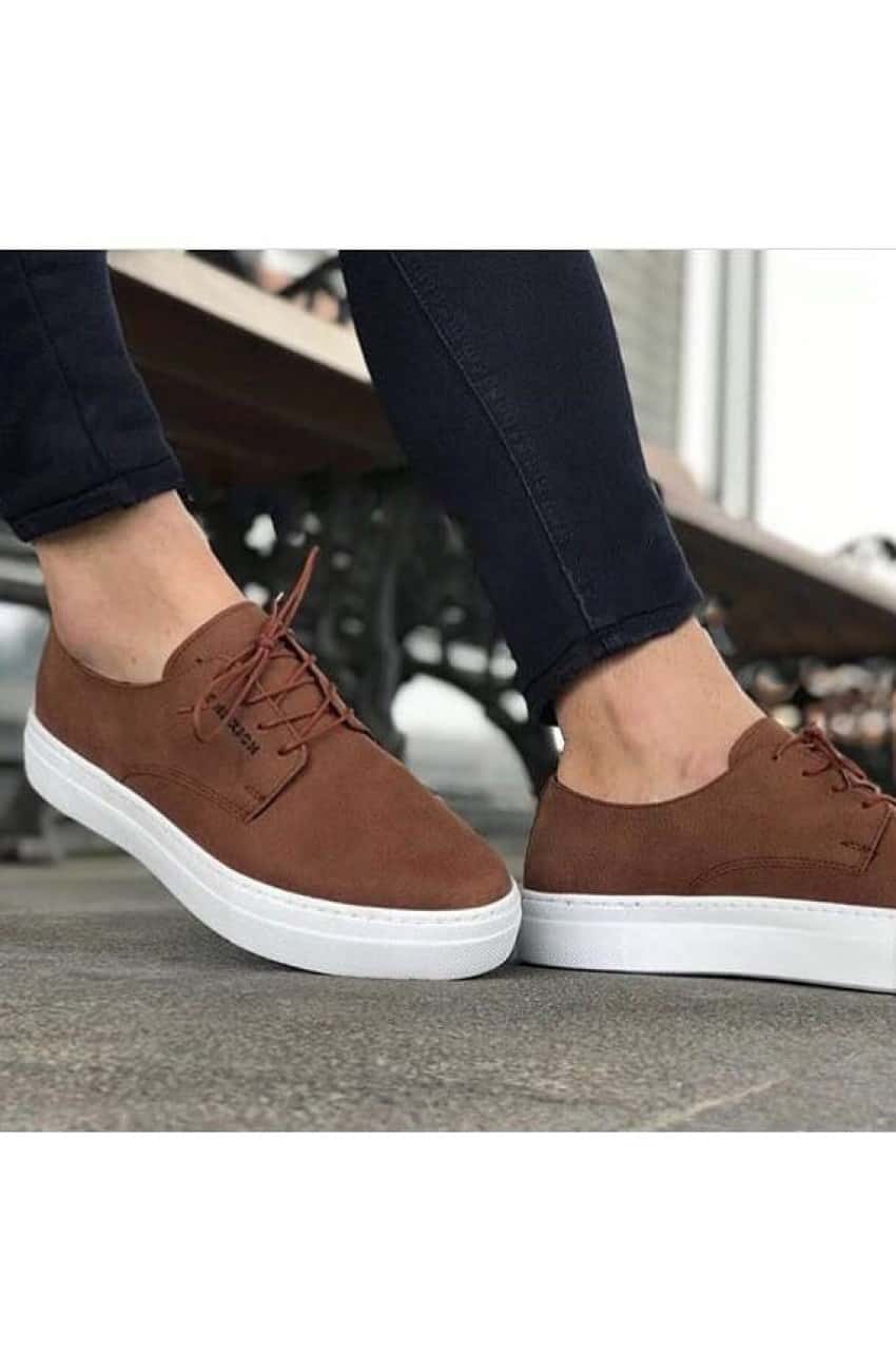 Chekich CH005 Brown Male Sneakers – Zawwali