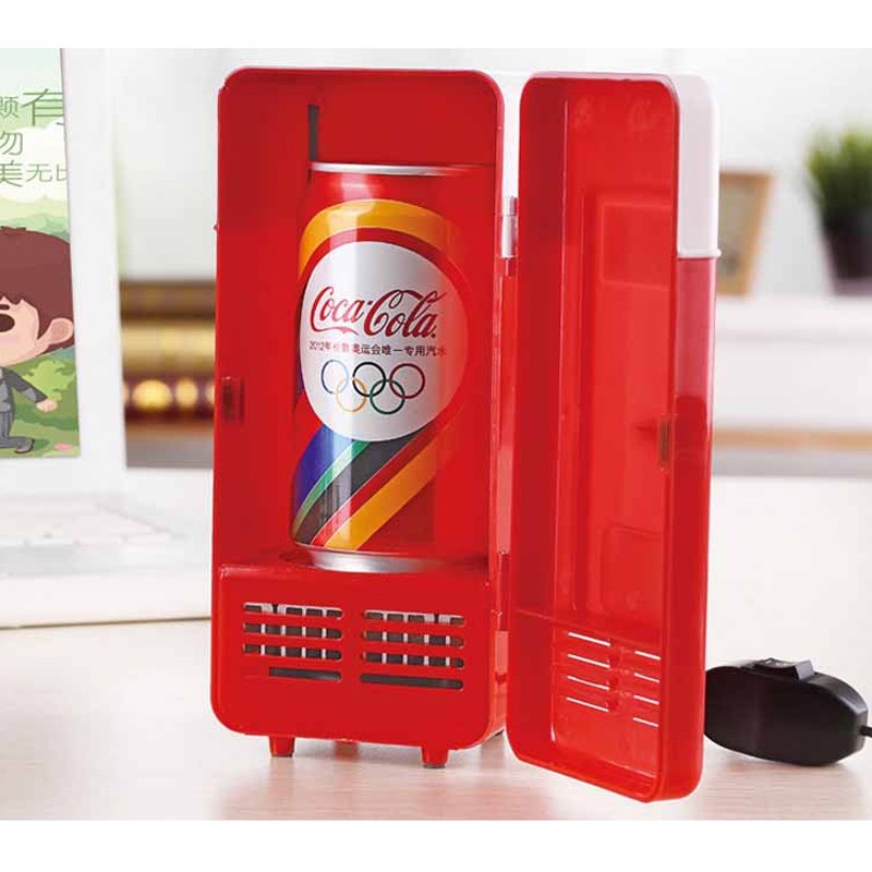 Portable Mini USB Cooler réfrigérateur congélateur réfrigérateur canettes de boissons pour Home Office livraison rapide