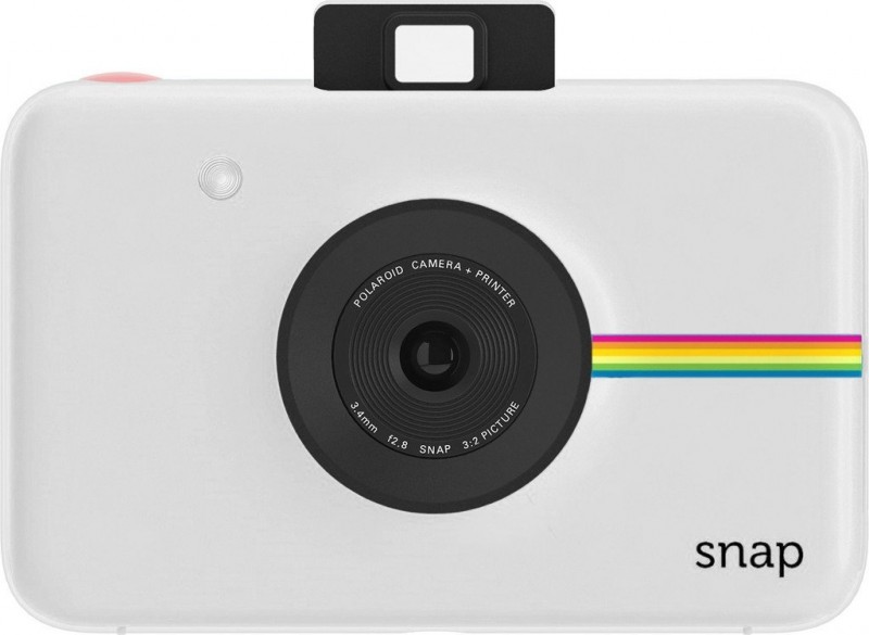 Polaroid Snap : Appareil photo numérique instantané (Blanc) avec la technologie d'impression ZINK Zero Ink