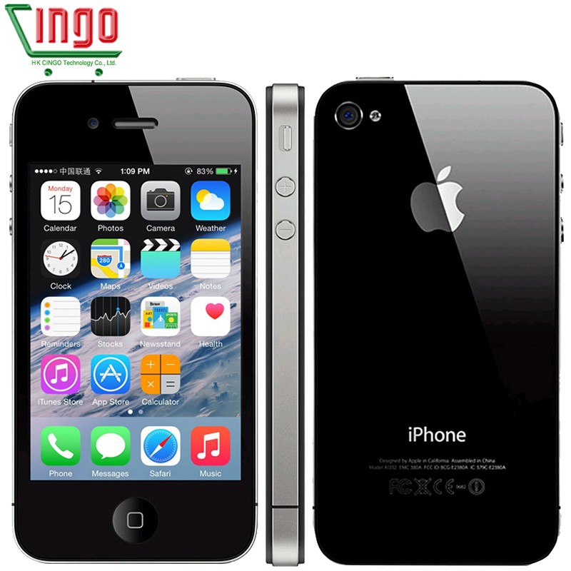100% d'origine iPhone 4 Apple 16 / 32 GB