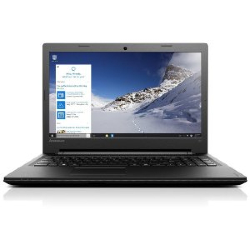 Lenovo Ideapad 100-15IBY Ordinateur Portable 15" Noir (Intel Celeron, 4 Go de RAM, Disque dur 500 Go, Intel HD Graphics, Windows 10)