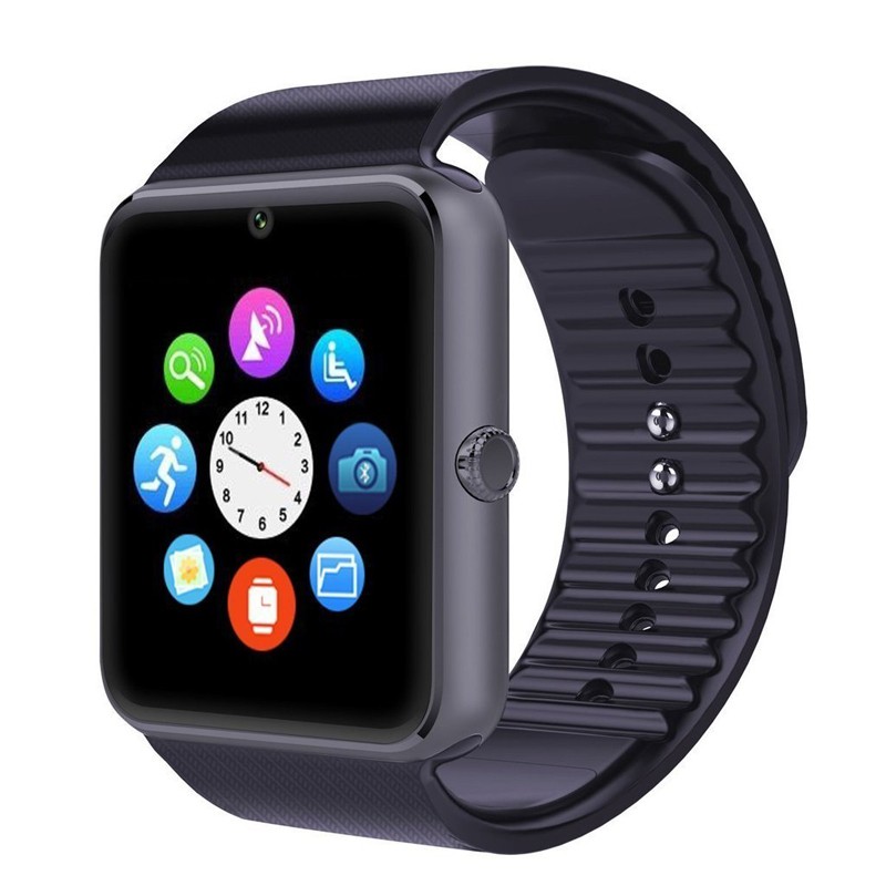 Gt08 montre Smart Watch horloge Sync Notifier soutien Sim carte Bluetooth connectivité pour apple Smartwatch téléphone pour IOS android OS New