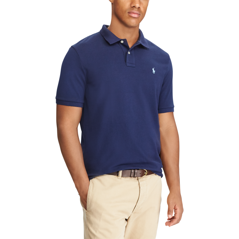 Classic Fit Mesh Polo Shirt