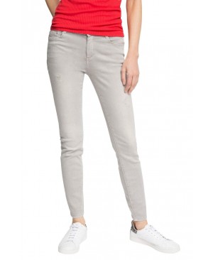 Esprit mit schöner Waschung - Pantalon - Skinny - Femme