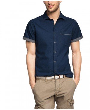 edc by Esprit mit Struktur - Chemise - Homme