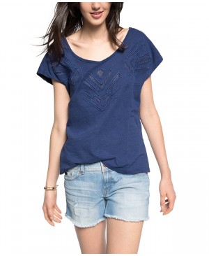 ESPRIT - T-shirt - Manches courtes Femme