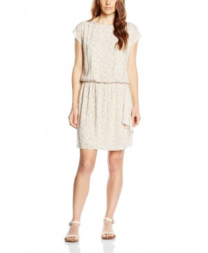 Esprit - Robe - Portefeuille - À fleurs - Manches courtes - Femme
