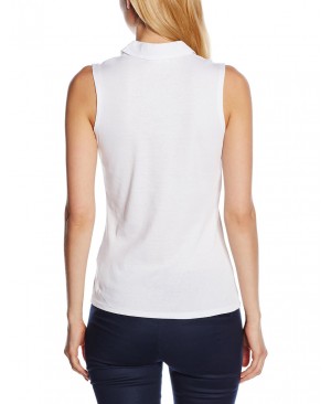 Esprit 046EE1K002 - T-shirt - Uni - Sans manche - Femme