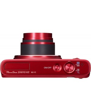 Canon Powershot SX610 HS Appareil photo numérique compact 20,2 Mpix Écran LCD 3" Zoom optique 18X Rouge