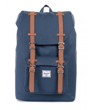 Herschel Little America Mid Volume, Sac à dos loisir - Bleu (Navy), Taille Unique