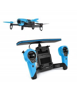 Parrot BeBop Drone avec Skycontroller Bleu pour Smartphone/Tablette
