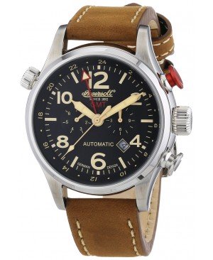 Ingersoll - IN3218BK - Montre Homme - Bracelet Cuir Marron