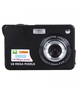 18 Mega Pixels CMOS 2.7 polegada TFT écran HD 720 P appareil Photo numérique 8x Zoom SD carte Anti - shake Photo vidéo caméscope haute qualité