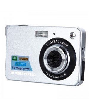 18 Mega Pixels CMOS 2.7 polegada TFT écran HD 720 P appareil Photo numérique 8x Zoom SD carte Anti - shake Photo vidéo caméscope haute qualité