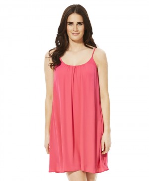 Robe rose pour femme